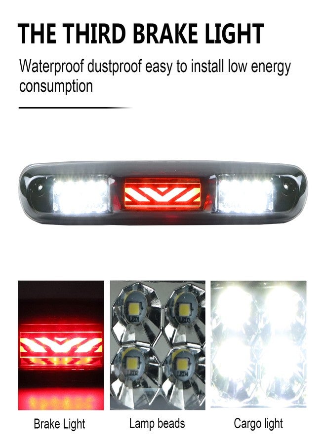 Tresound LED Third 3rd Brake Light for 2007-2013 Chevy Silverado GMC Sierra 1500 2500 3500 HD Classic, Rear Cargo Lamp High Mount Stop light - Image 5